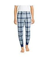 Lands' End Men's Flannel Jogger Pajama Pants