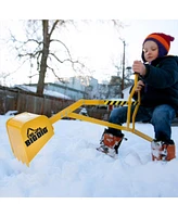 Big Dig The Sandbox Digger Excavator Crane, Vest and Helmet Bundle Outdoor Toy