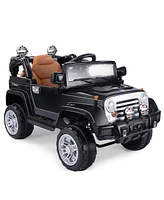 Costway 12V MP3 Kids Ride On Truck Car Rc Remote Control with Led Lights Music