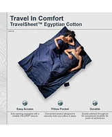 Cocoon Premium - TravelSheet - Egyptian Cotton - Double