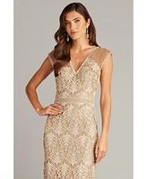 Tadashi Shoji Women's Evonne Sequin Embroidered Dress