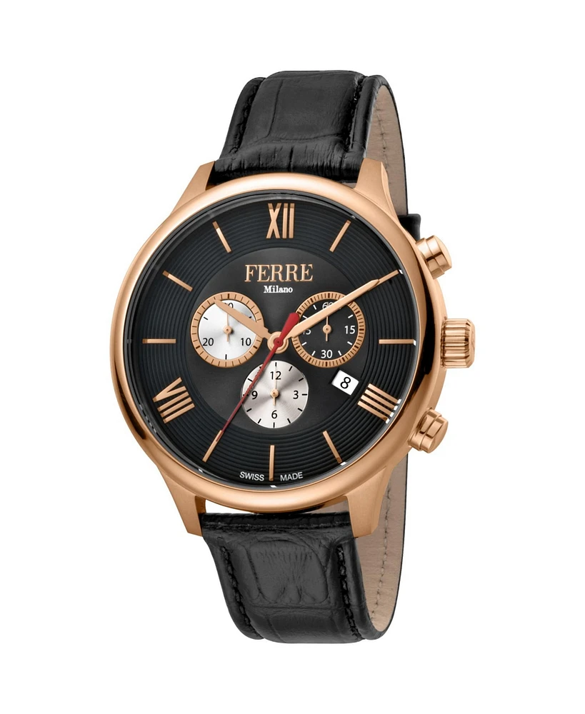 Ferre Milano Men's Classic Dial Watch