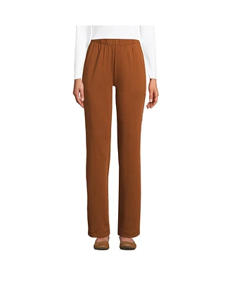 Lands' End Petite Sport Knit High Rise Pants