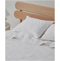 Pact Organic Cotton Diamond Sham 2-Pack - Standard