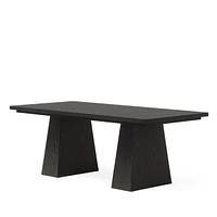 Tribesigns 63-Inch Executive Desk, Large Office Computer Desk with Double Pedestal, Modern Simple Workstations Writing Table Conference Table Business