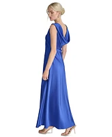 Dkny Women's Cowl-Back Sleeveless Gown