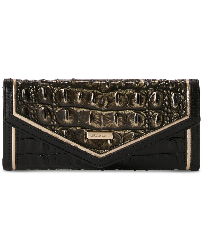 Brahmin Veronica Sarastro Leather Wallet