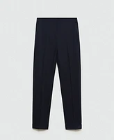 Mango Women's Straight Suit Pants