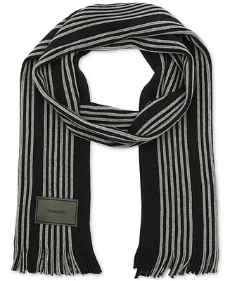 Calvin Klein Men's Pop Color Raschel Scarf