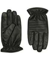 Calvin Klein Men's Quilted Leather Gloves