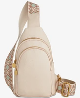 Style & Co Webbing Strap Small Sling Bag, Created for Macy's