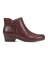 Rockport Women's Carly Side Zip Casual Ankle Booties