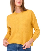 Vince Camuto Women's Ribbed Crewneck Long-Sleeve Sweater