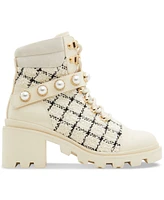 Aldo Women's Mariette Lace-Up Buckle Ankle Booties