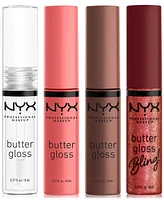 Nyx Professional Makeup 4-Pc. Butter Gloss Lip Set