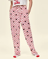 Disney | Macy's Adult Unisex Minnie Mouse Plush Fleece Pants, Created for