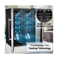 NutriChef Wine Chilling Refrigerator Cellar