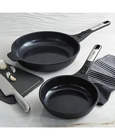 BergHOFF Leo Phantom 2pc Nonstick Ceramic Fry Pan Set, Recycled