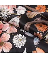 Flora - Hand Rolled Silk Foulard for Women
