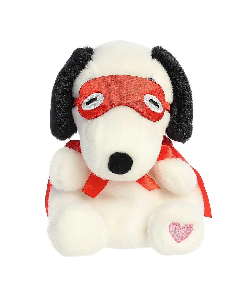 Aurora Mini Palm Pals Snoopy Kissing Bandit Peanuts Timeless Plush Toy White 5"