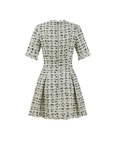 Nocturne Women's Tweed Mini Dress - Multi