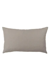 Designers Guild Tanjore Natural Cotton, Linen Embroidered Decorative Pillow