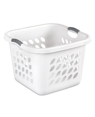 Sterilite Ultra 14 gal Square Plastic Laundry Basket w/Gripped Handles, (6 Pack)