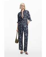 Desigual Women's Flowy printed jumpsuit