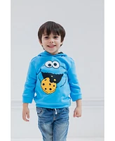 Sesame Street Toddler Boys Abby Cadabby Elmo Bird Cookie Monster Oscar The Grouch Pullover Hoodie to