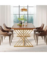 Tribesigns 63-Inch Dining Table for 4