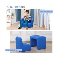 Slickblue 2-in-1 Multifunctional Kids' Sofa: Versatile Seating for Play and Relaxation