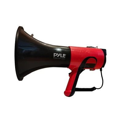 Pyle Portable Megaphone Speaker With Bluetooth, Voice Changer & Siren, 100-Watt