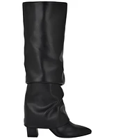 Guess Women's Geima Knee-High Foldover Slouch Boots