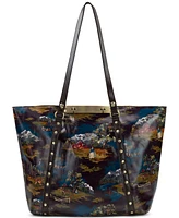 Patricia Nash Benvenuto Extra-Large Leather Tote