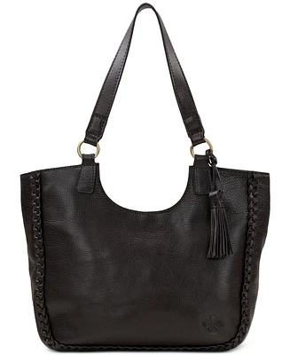 Patricia Nash Willa Extra-Large Leather Tote