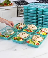 Good Cook Meal Prep Rectangle Two Compartment 30 Pack Container