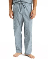 Nautica Men's Striped Poplin Pajama Pants