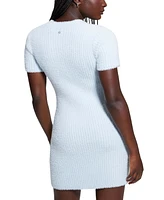 Guess Women's Meteor Removable-Sleeve Sweater Dress