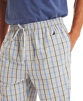 Nautica Men's Crafted Plaid Poplin Sleep Pant