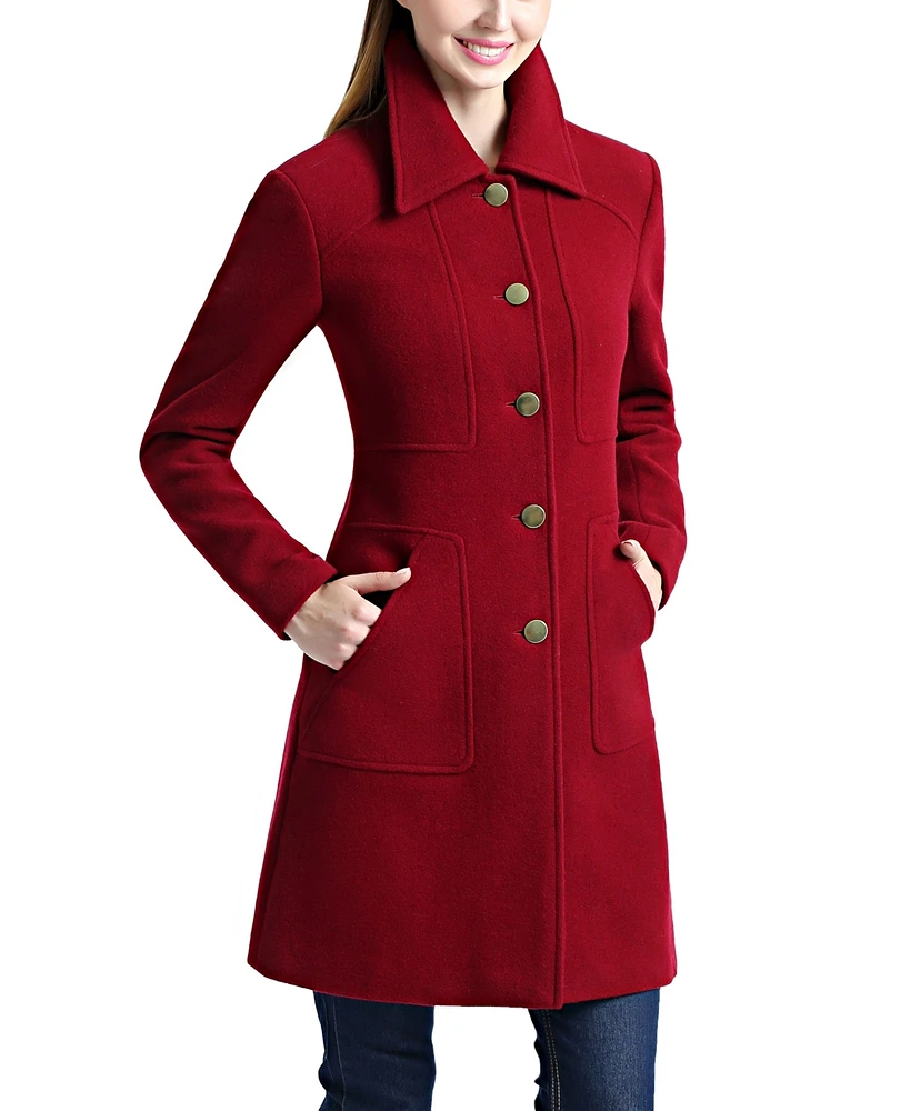 Kimi + Kai Women's Liz Wool Walking Coat