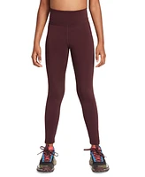 Nike Big Girls One Dri-fit High-Waisted Leggings