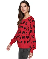 Karl Lagerfeld Paris Women's Embellished Sweater