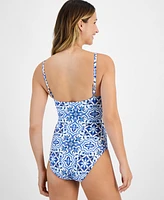 La Blanca Women's Alboran Sea One Piece Swimsuit, Created for Macy's