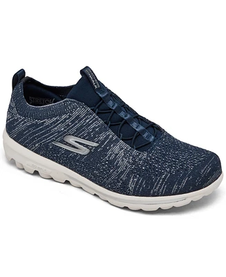 Skechers Women's Go Walk Travel - Radiant Moon Walking Sneakers from Finish Line