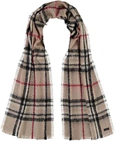 Fraas Plaid Boucle Wrap