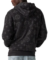 Levi's Men's Jensen Relaxed Fit Bandana Print Long Sleeve Hoodie