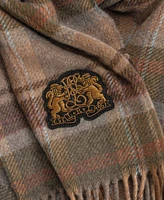 Lauren Ralph Lauren Plaid with Bullion Patch Scarf