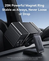 Baseus Magnetic Car Phone Mount Wireless Car Mount Fast Charge Charging Station,C02 Mega