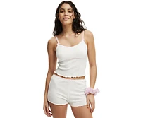 Cotton On Women's Pointelle Picot Sleep Short