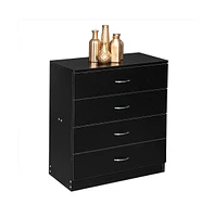 Slickblue Modern Simple 4-Drawer Dresser – Sleek and Functional Storage